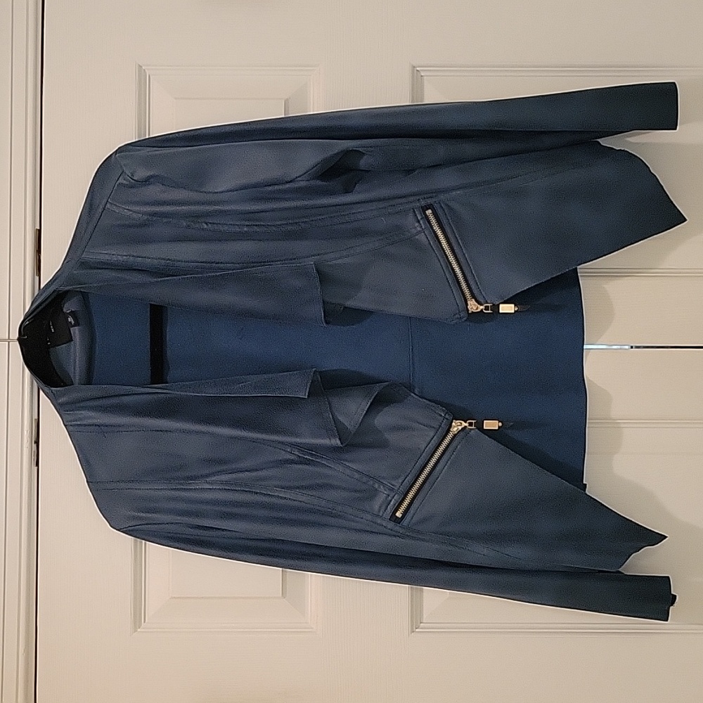 Insight Teal Moto Jacket Sz 10